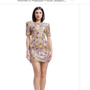 NWT DRESS THE POPULATION SEQUIN DRESS SIZE XXL